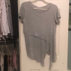 Zara Asymmetrical T Shirt